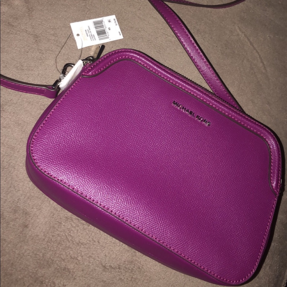 New Micheal Kors Purple Handbag